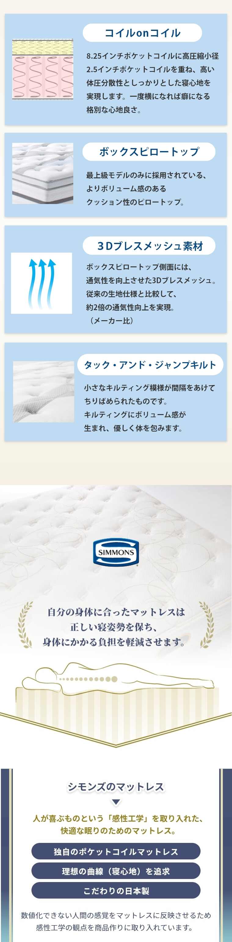 �V�����Y �����N�X �}�b�g���X  �r�����h�V�O�l�`���[�s���[�g�b�v 42cm�� 6.5�C���` �J���ݒu 