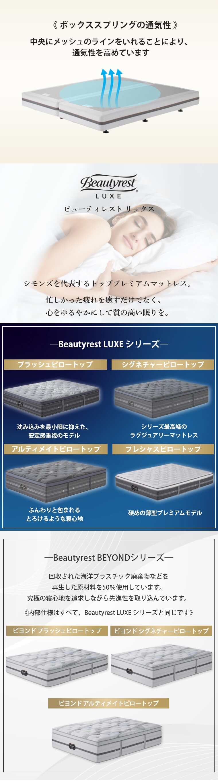 �V�����Y �����N�X �}�b�g���X �r�����h�v���b�V���s���[�g�b�v�@�{�b�N�X�X�v�����O�Z�b�g 35cm�� 6.5�C���`  �J���ݒu