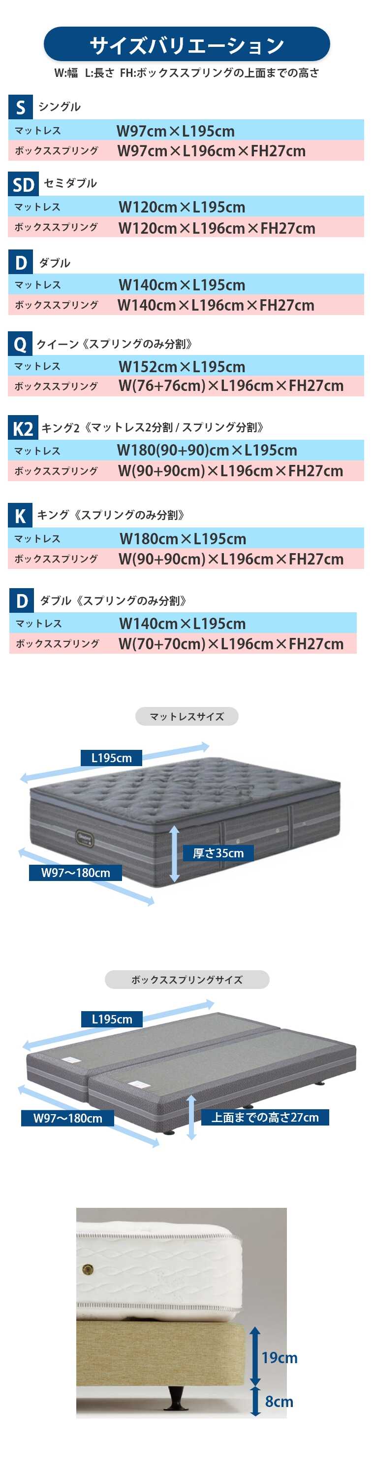 �V�����Y �����N�X �}�b�g���X �V�O�l�`���[�s���[�g�b�v�@�{�b�N�X�X�v�����O�Z�b�g 42cm�� 8.25�C���`  �J���ݒu 