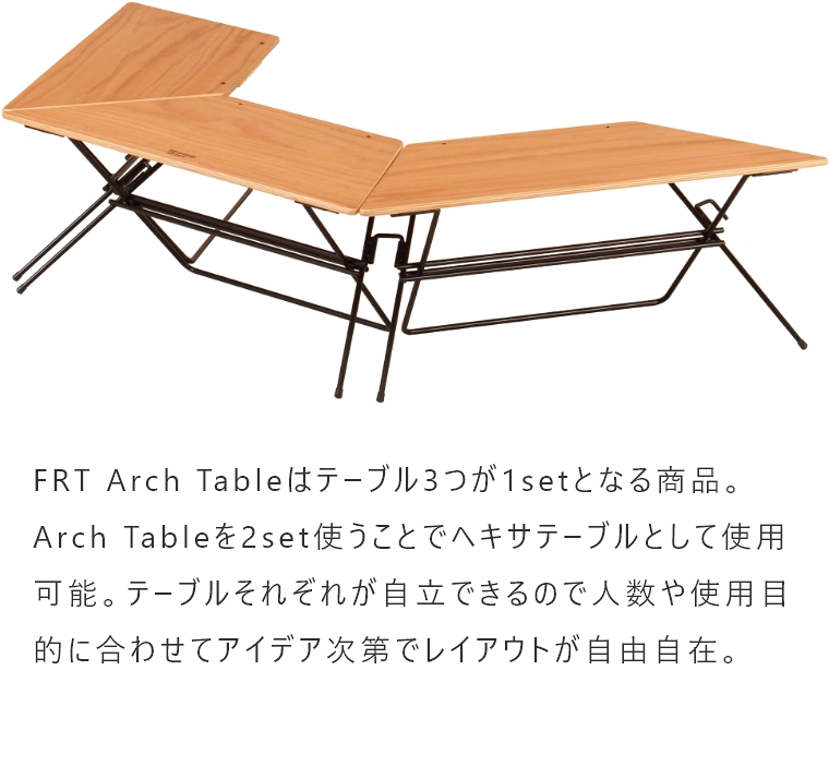 FRT A[`e[u Ebhgbv FRT-7030WD nOAEg FRT Arch Table (3pcs)